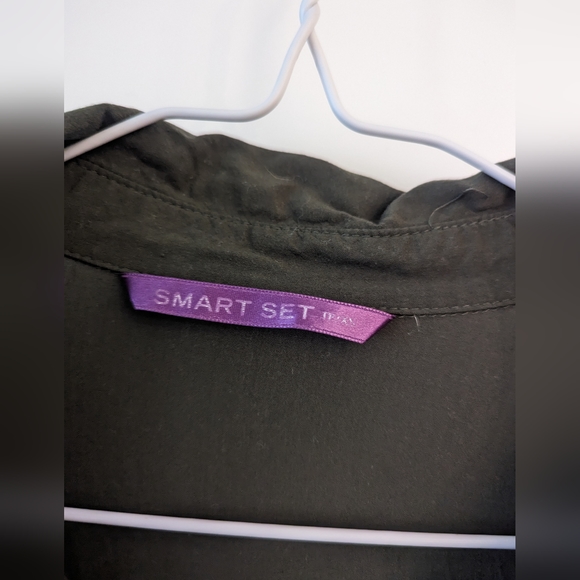 Green Smart Set long blouse - Picture 3 of 3